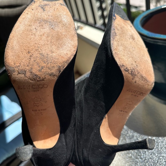 * Jimmy Choo Suede Booties Size 39.5 in GREAT Condition! - Picture 6 of 8